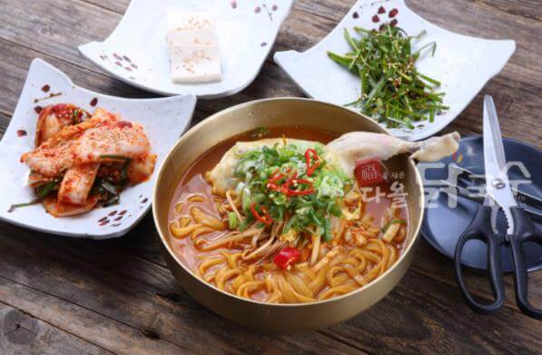 생방송오늘저녁-얼큰닭칼국수