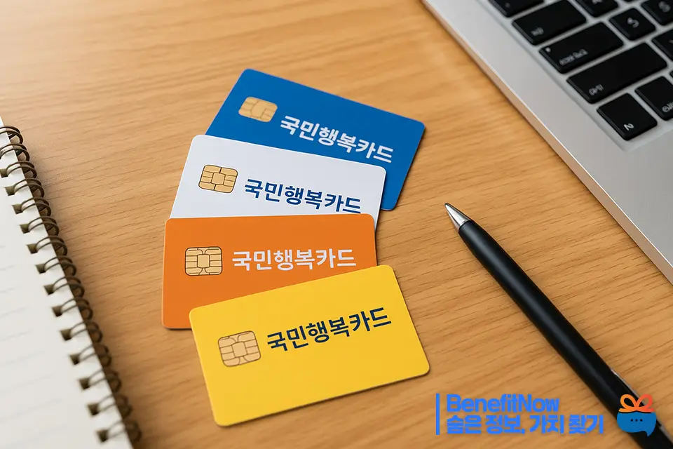 국민행복카드 발급 조건 신청방법 혜택