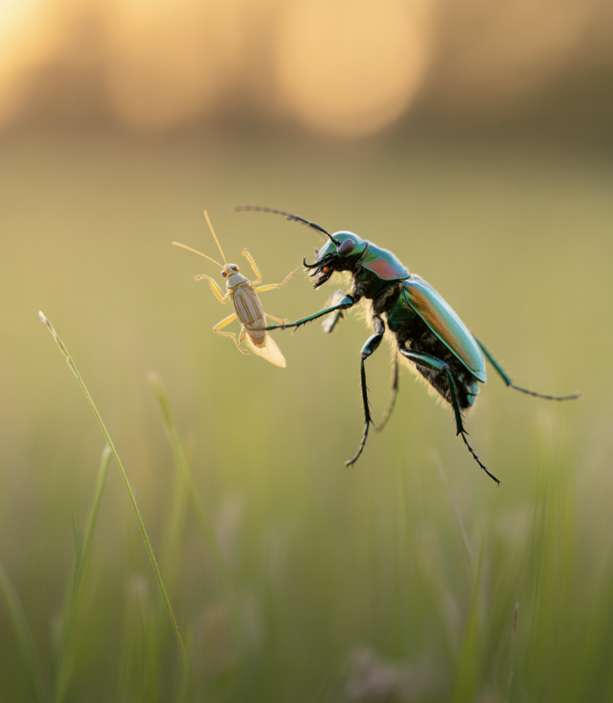 먹이 - '살아있는' 것만 먹는 사냥꾼