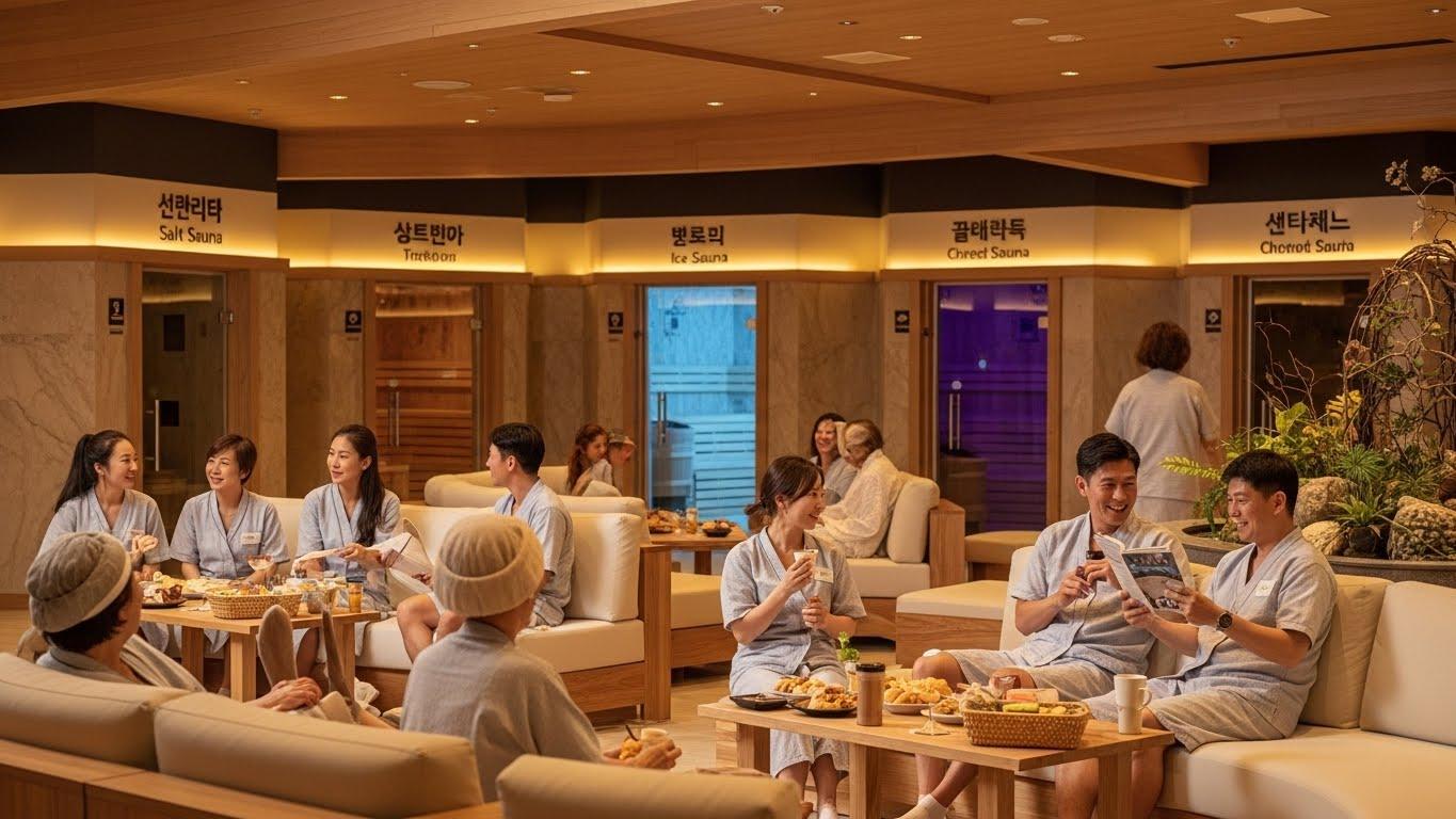 찜질방 리조트