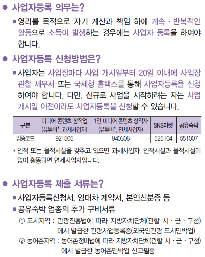 사업자등록