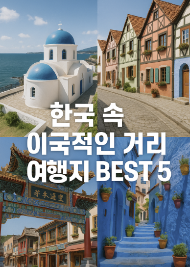 한국 속 이국적인 거리 여행지 BEST 5 관련 사진
