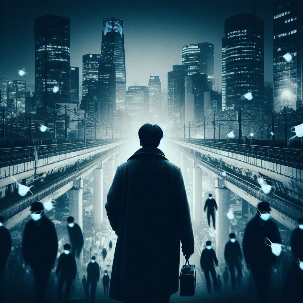 코로나 이후 한국에서 우울증이 급증하는 것에 대한 이미지