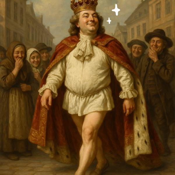 진실을 말하는 용기, 벌거벗은 임금님 줄거리와 교훈