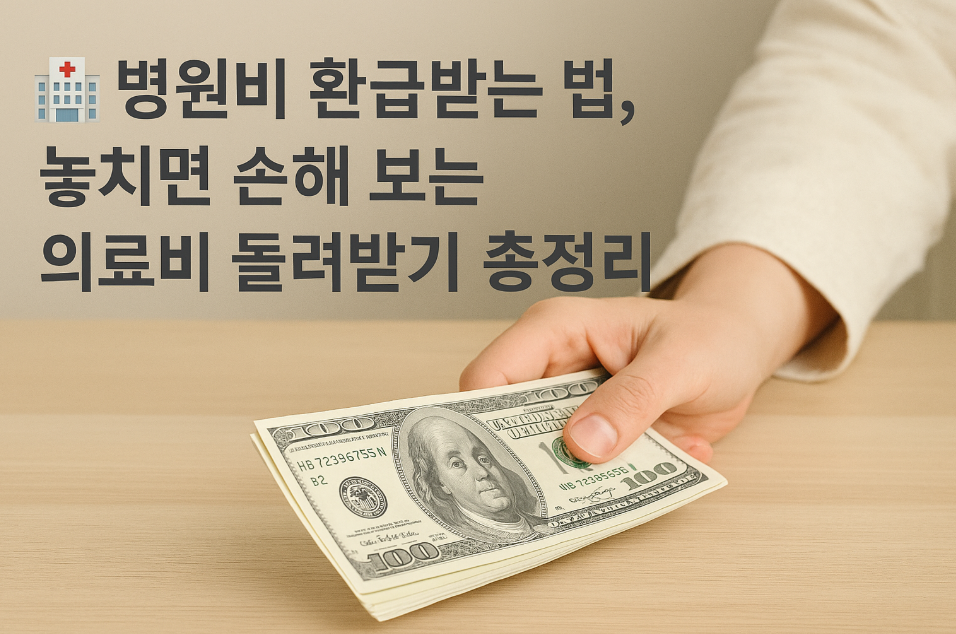 병원비 환급받는 법