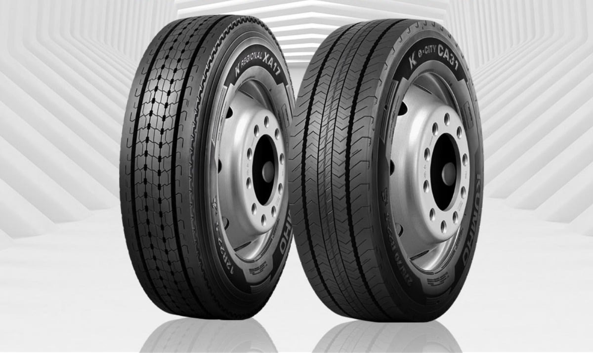 금호타이어와 협력업체들의 연계 구조를 보여주는 그래픽