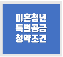 미혼청년 특별공급