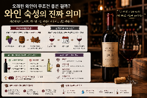 오래된 와인이 무조건 좋은 걸까? 와인 숙성에 대해서.