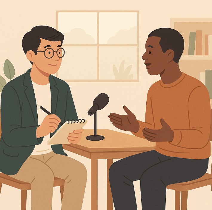 정성조사 고객인터뷰 이미지