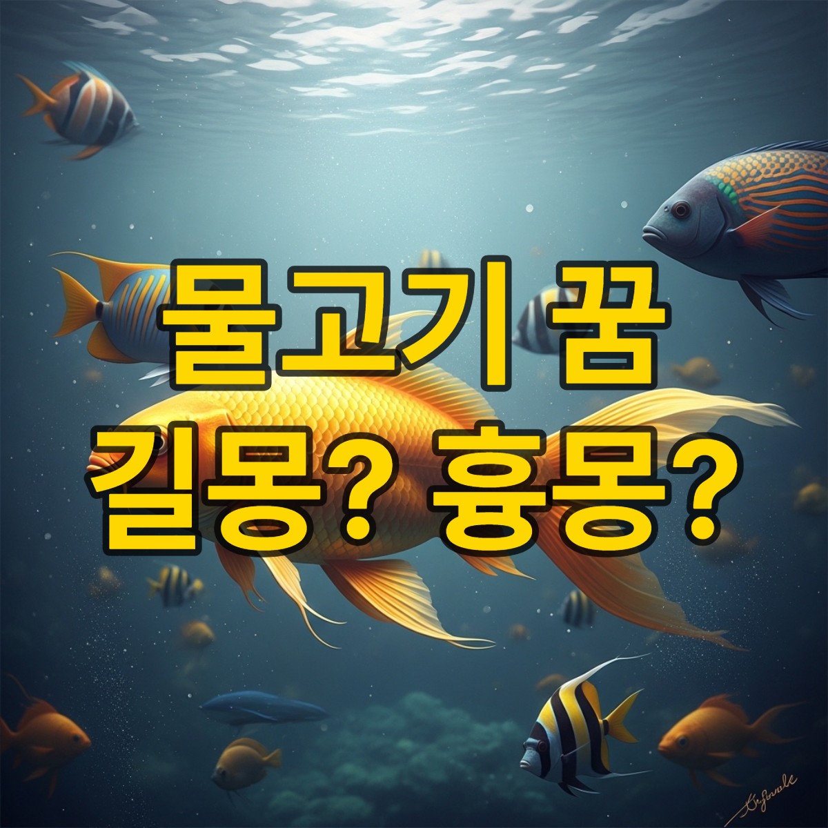 물고기 꿈해몽