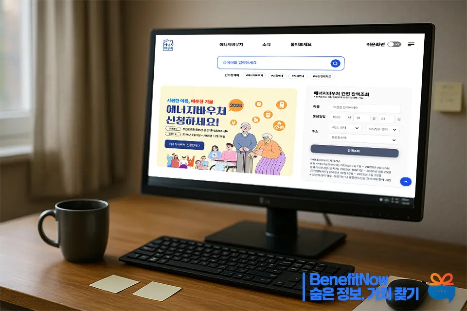 에너지 바우처 잔액조회 방법