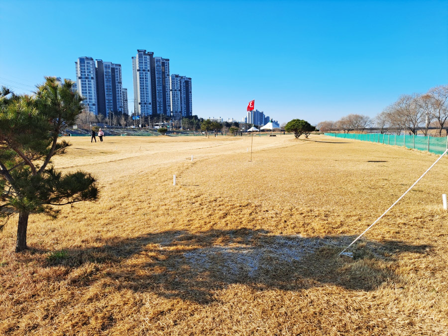충남 아산시 곡교천파크골프장 소개