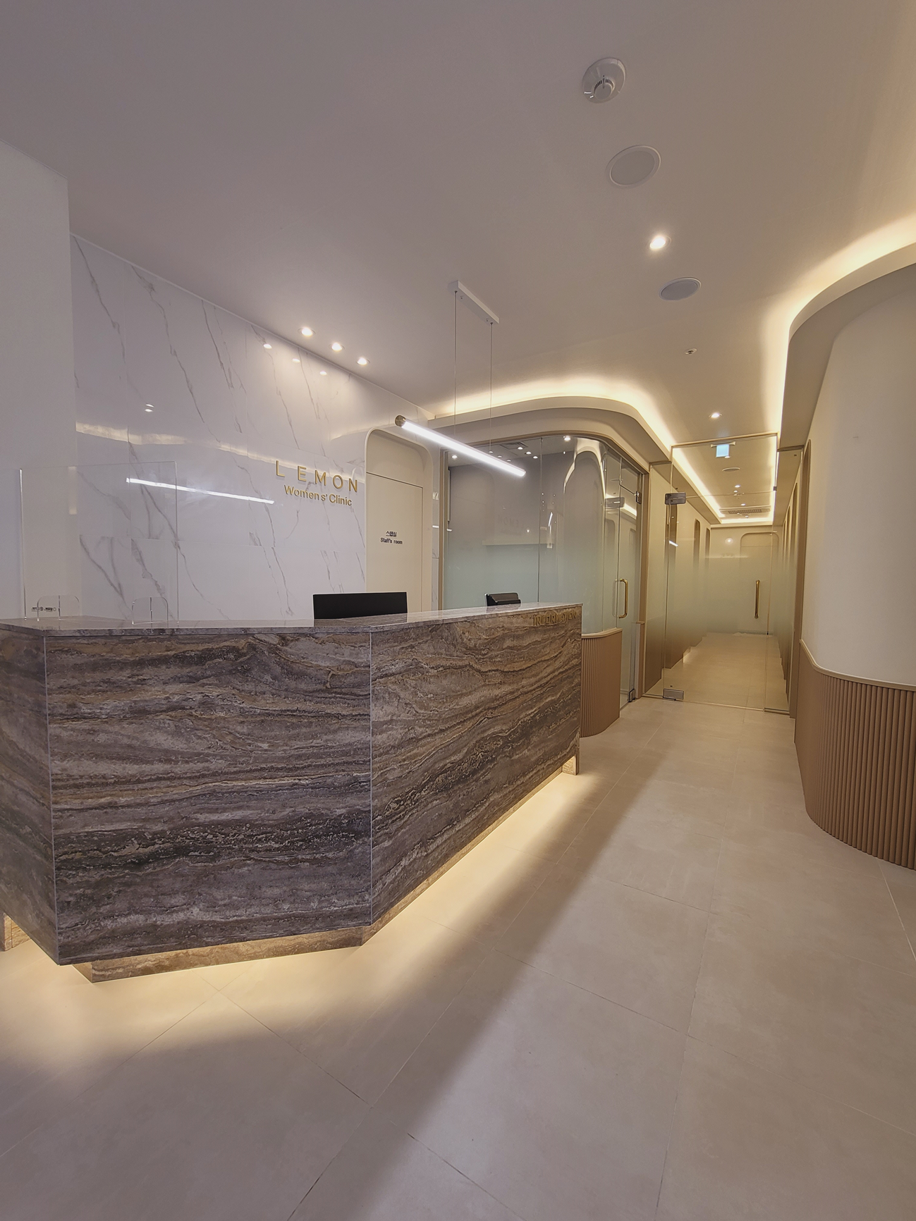 병원로비인테리어