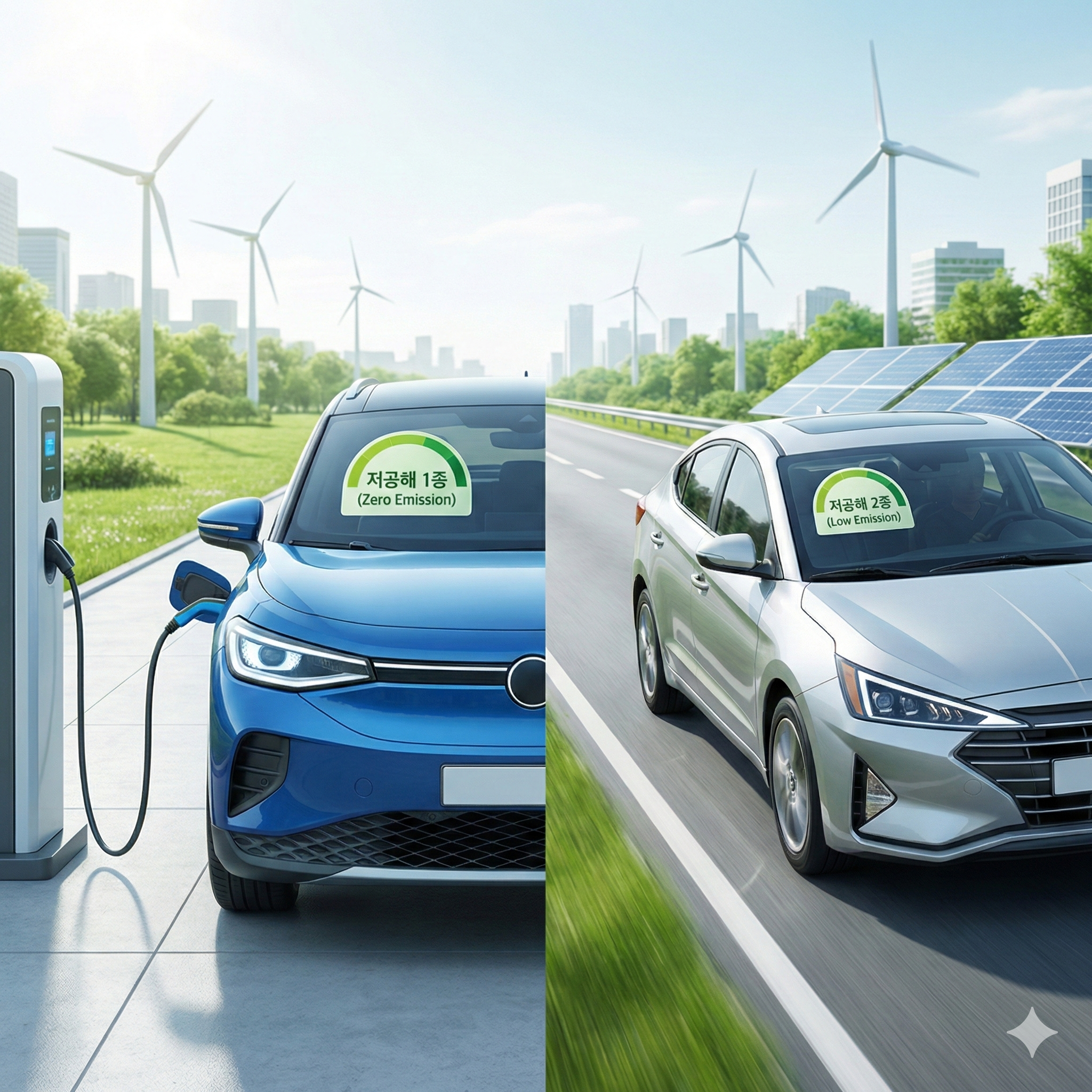 저공해차 1종 2종 혜택과 기준: 내 차도 혜택 대상일까? 완전 정리
