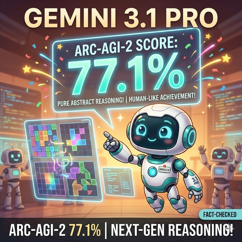 Gemini 3.1 Pro &mdash; 인간의 유동 지능에 다가서다