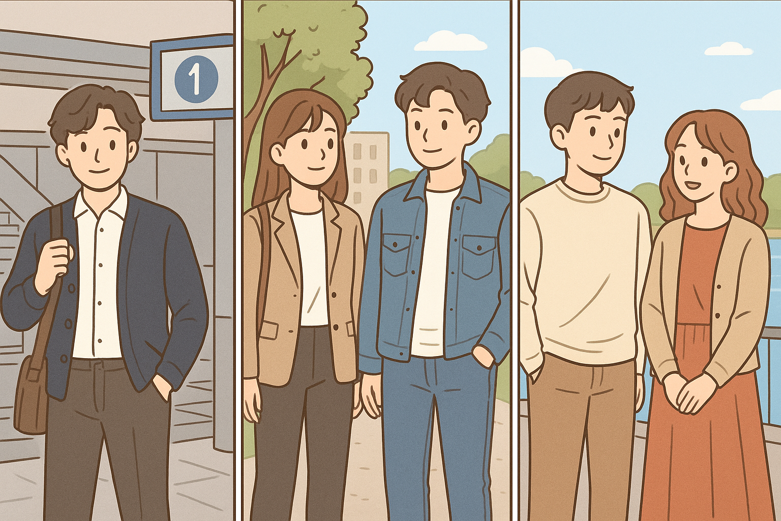21도 옷차림 총정리 – 계절별 코디 팁과 사례1
