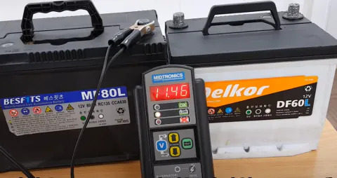 자동차 CCA 측정하는 기계와 방법