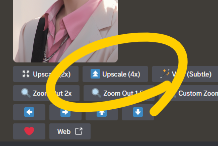 5버전의-4배-업스케일-버튼
