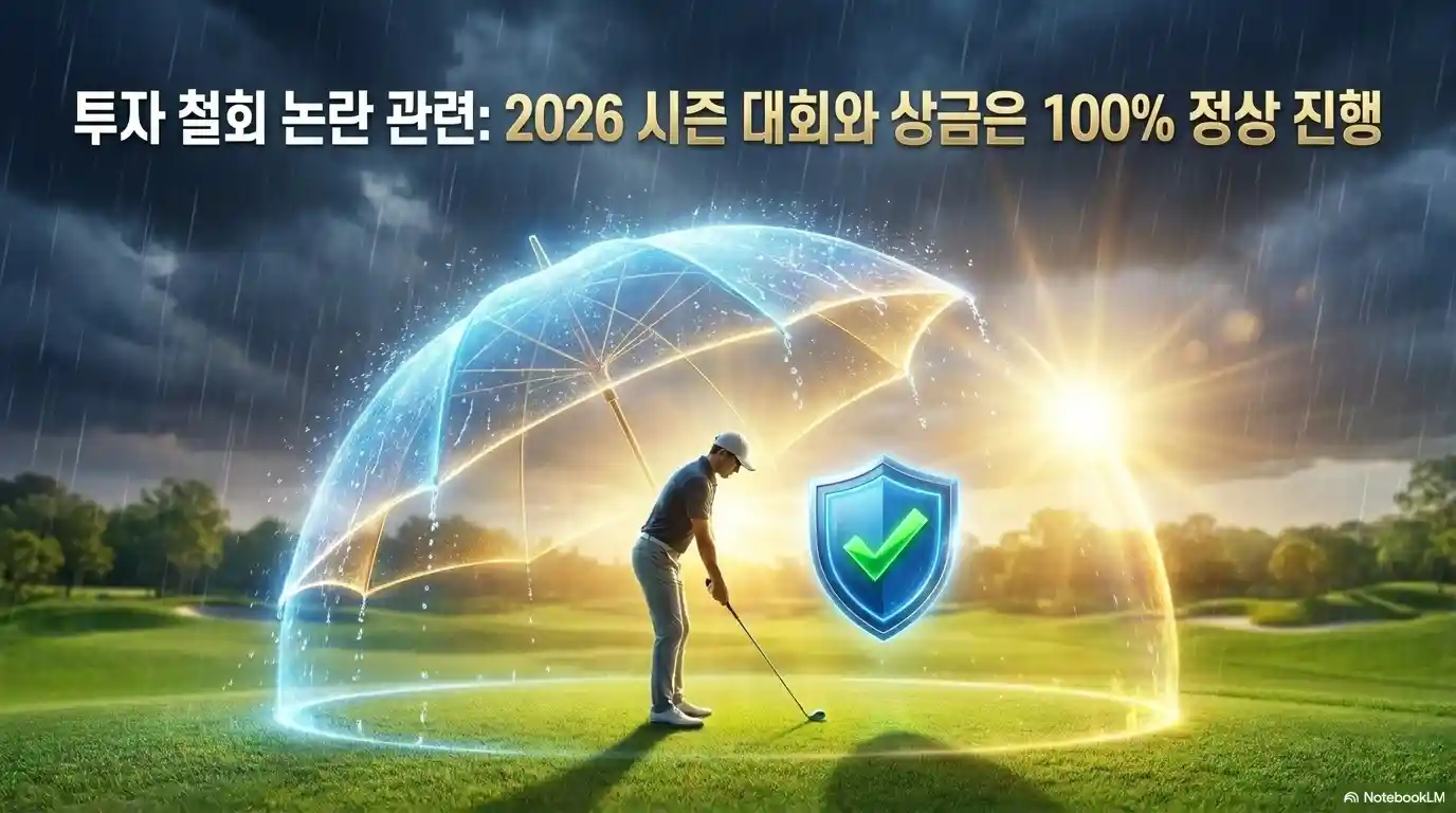 사우디 PIF 투자 철회 논란에도 LIV 골프 2026 시즌 대회·상금 100% 정상 진행 확인