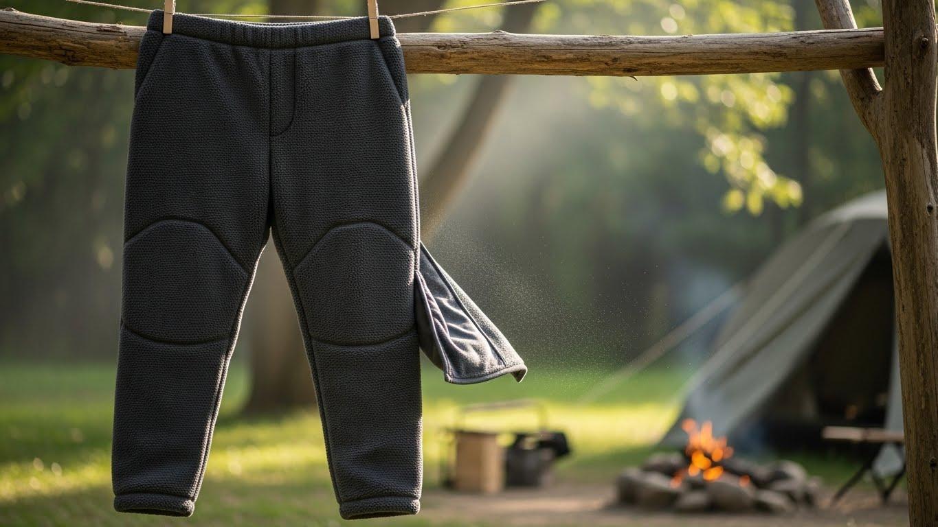 패딩 기모 바지