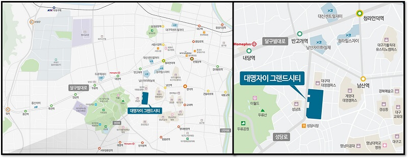 대구-대명자이-그랜드시티-입지
