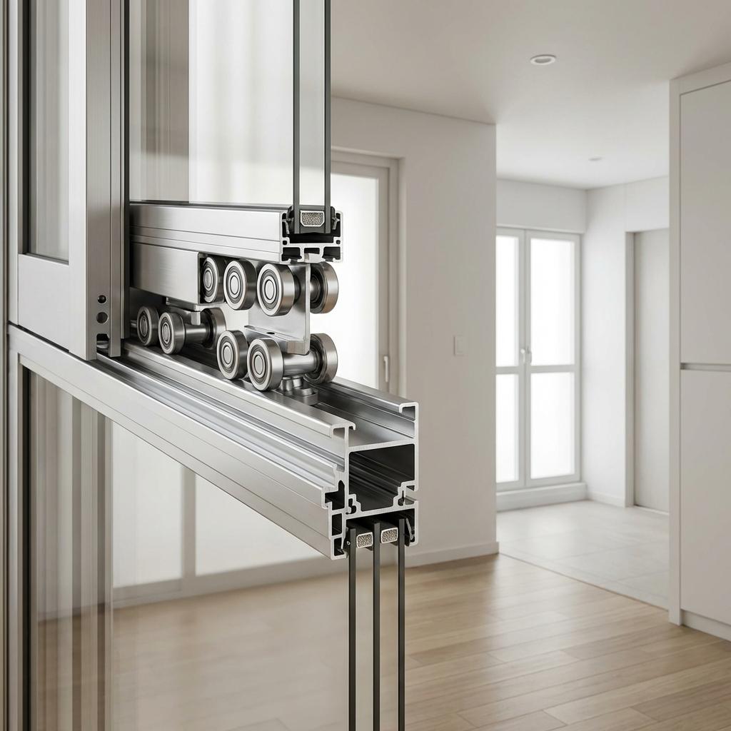 중문 유리 하중 분산 기술이란