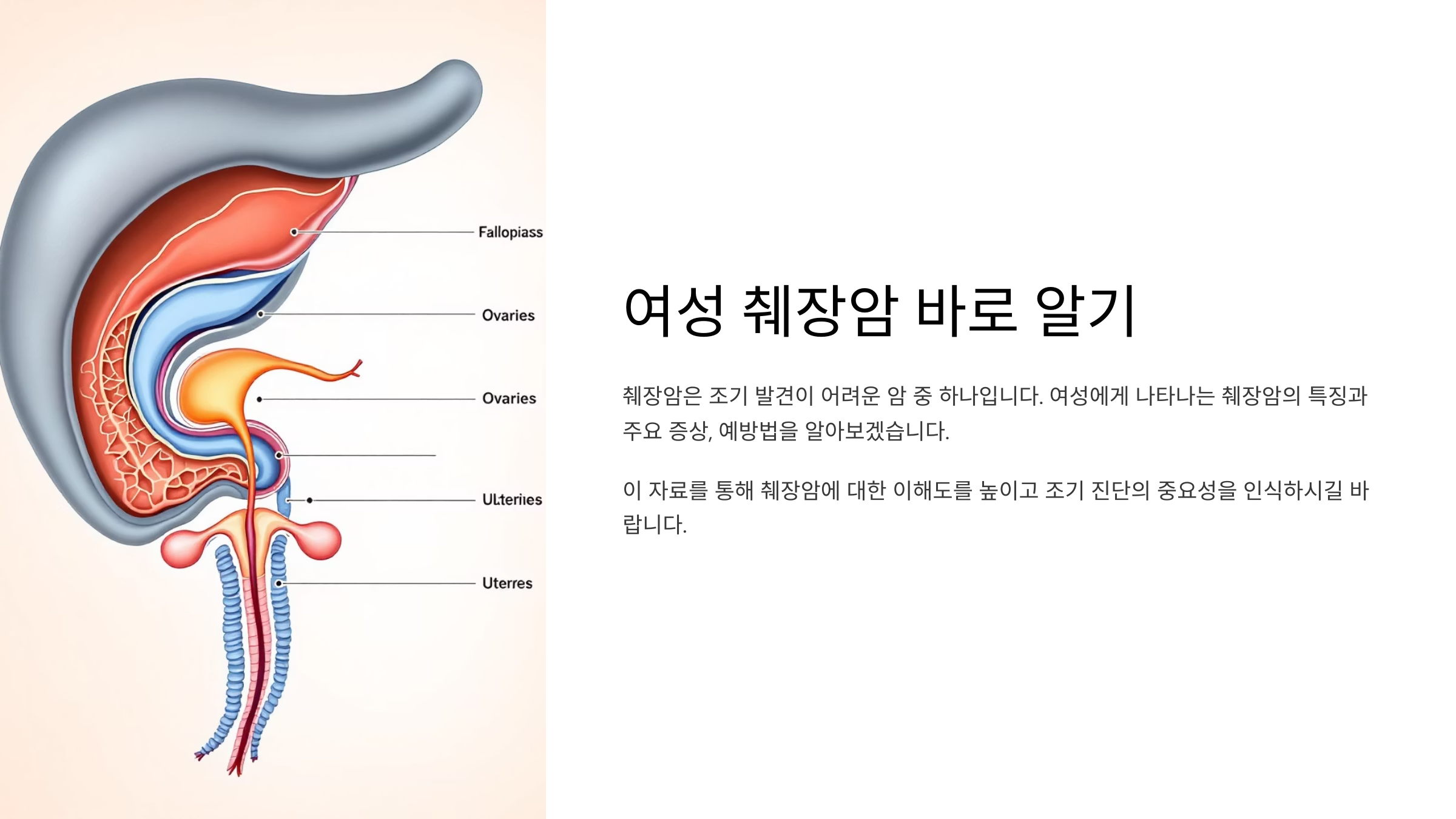 여자 췌장암 초기증상 1