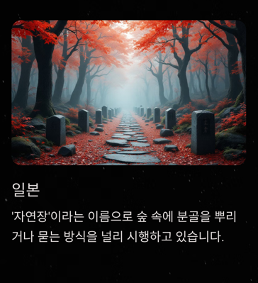 산분장이란? 환경을 지키는 작은 실천 산분장 합법화시행