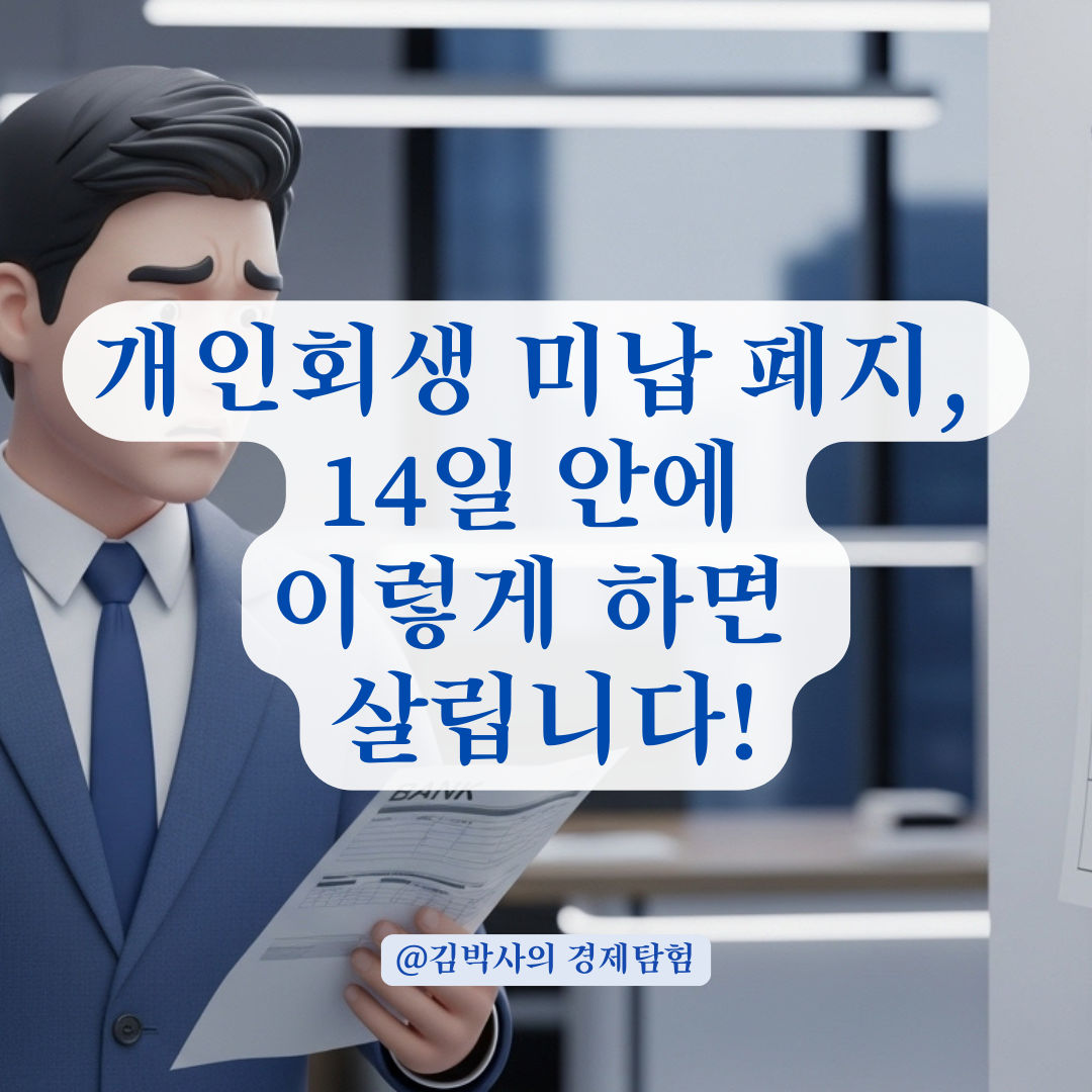 미납으로 인한 회생 실효 시 즉시항고와 추납 가능 시기는 어떻게 될까?