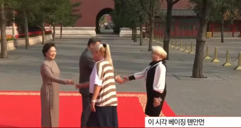 2025년 중국 전승절 열병식 모습