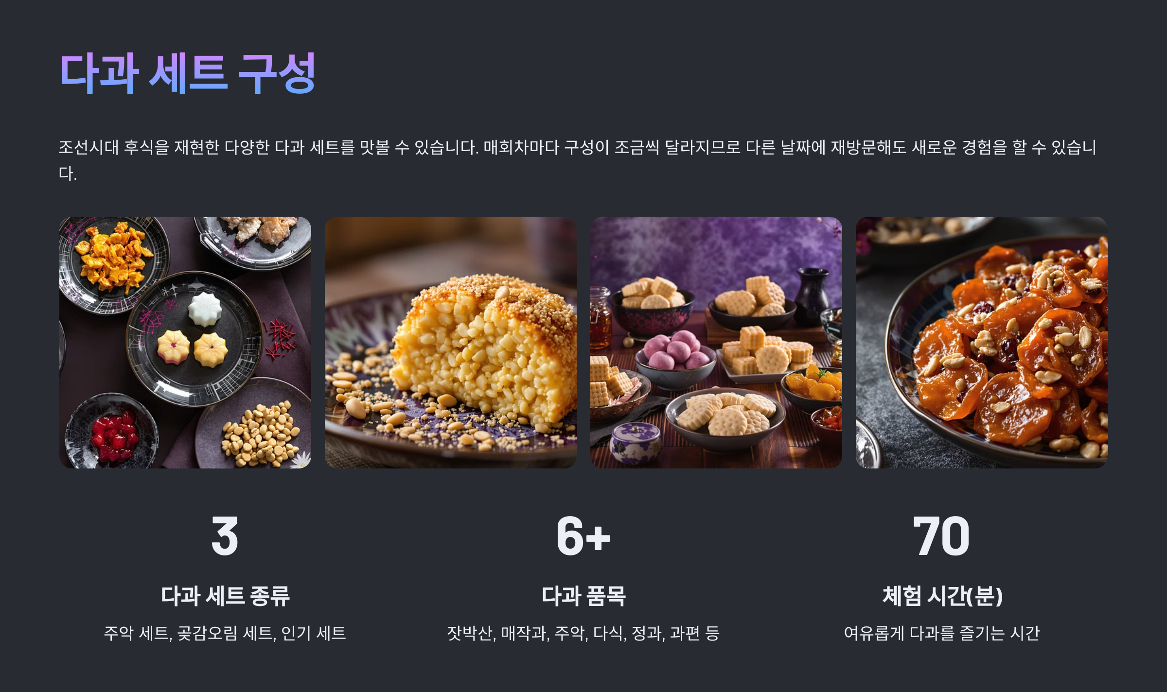 경복궁 생과방 총정리