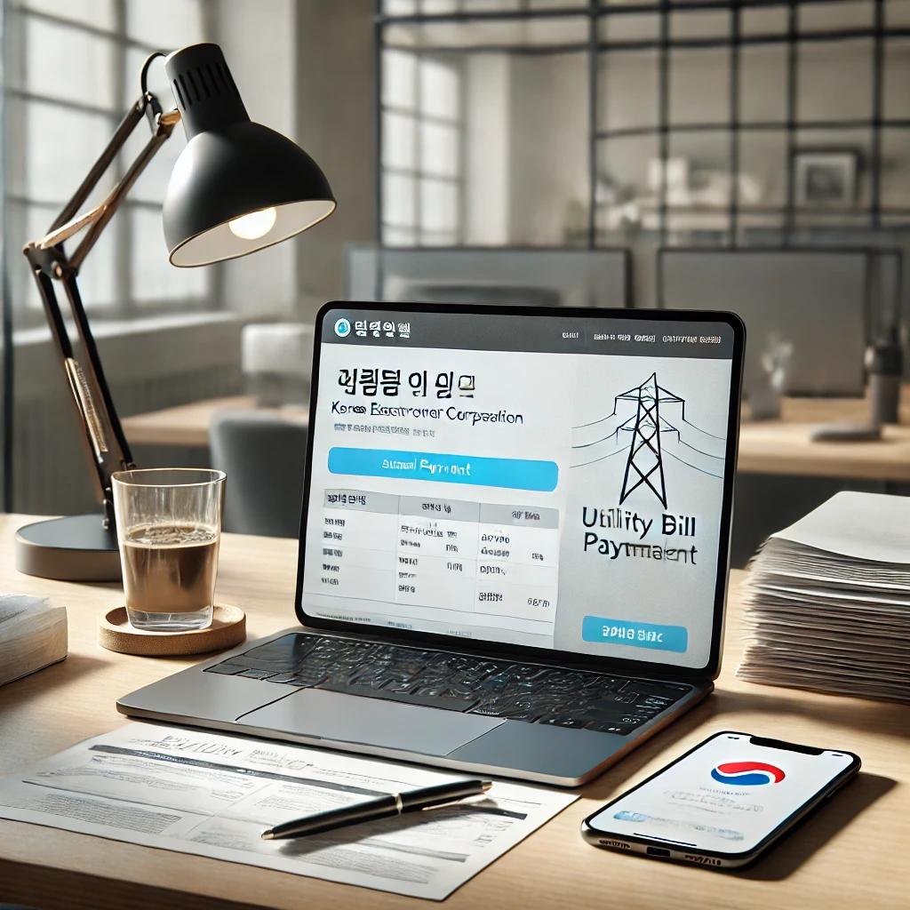 한국전력공사 전기요금 납부조회