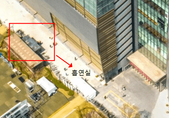 롯데월드몰 흡연실