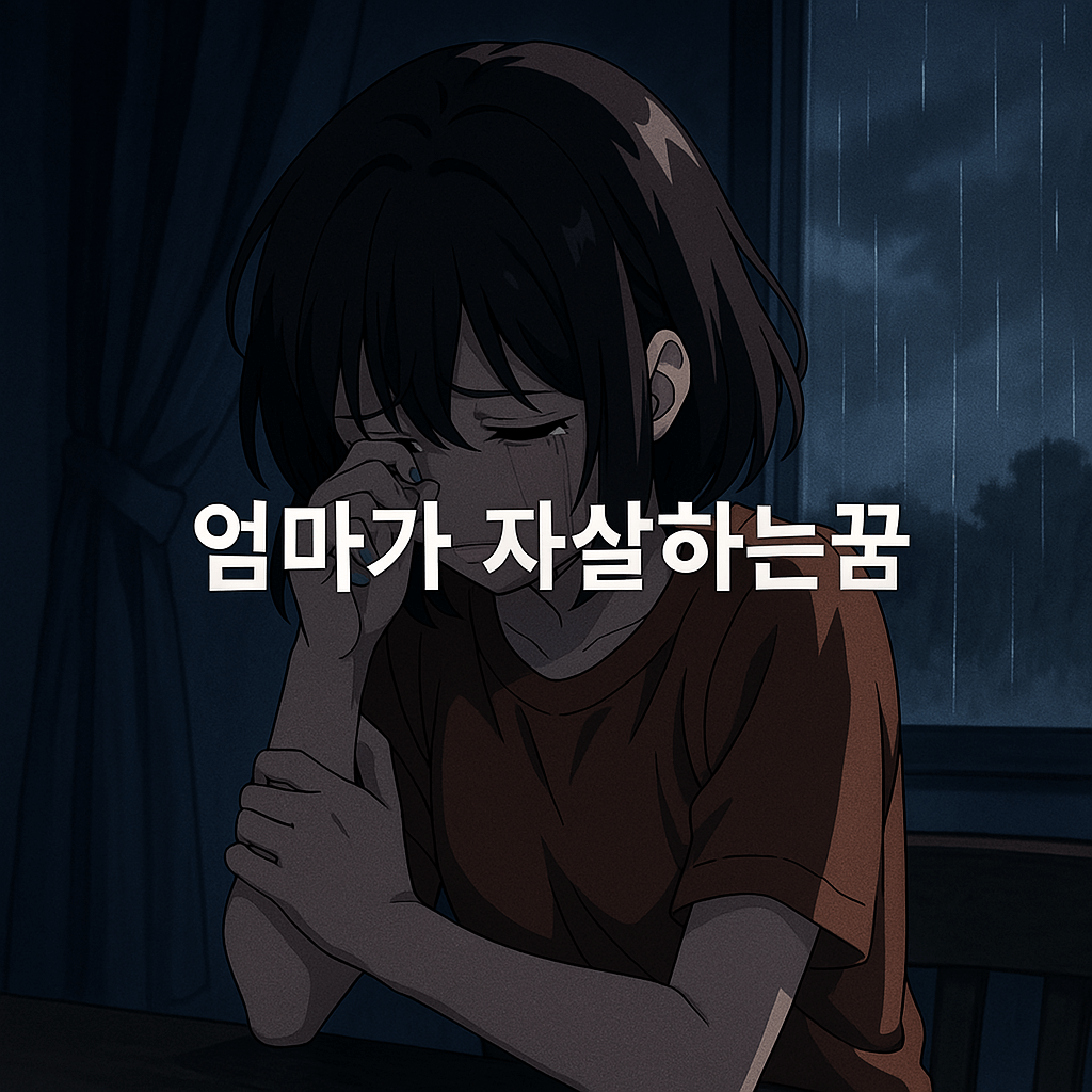 엄마가 자살하는 꿈 해몽