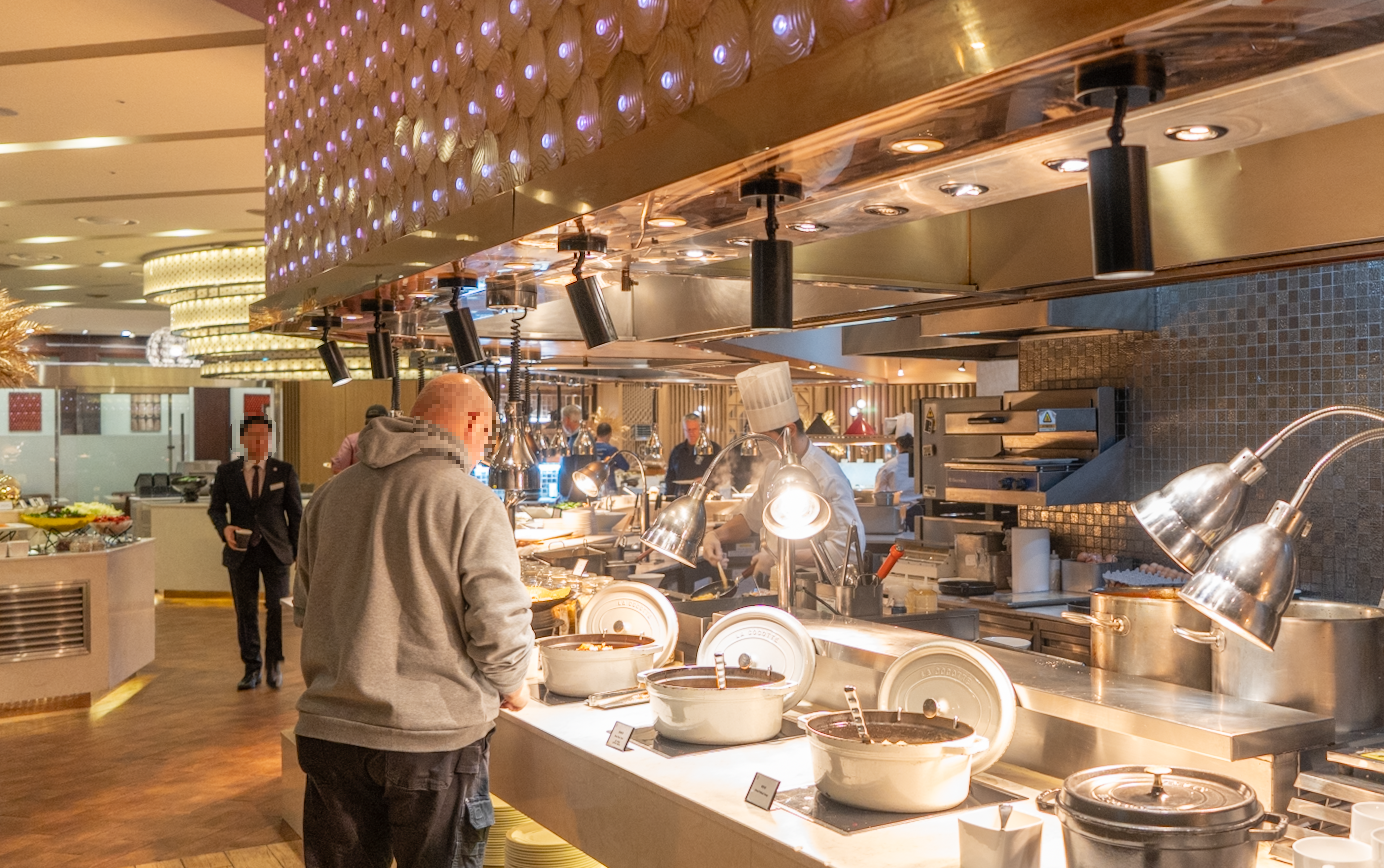 쉐라톤 그랜드 인천 조식 뷔페 사진