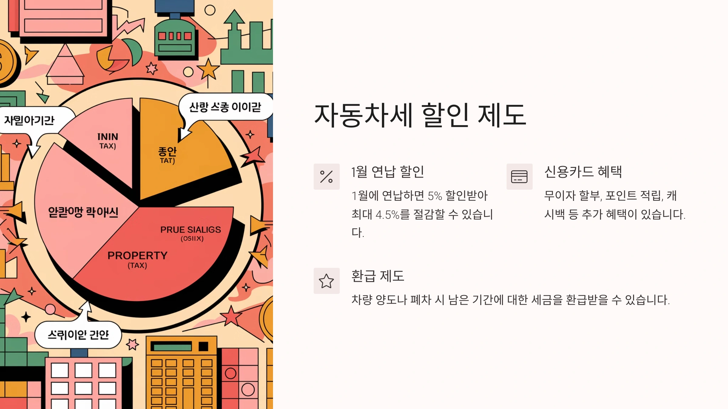 자동차세 할인 제도