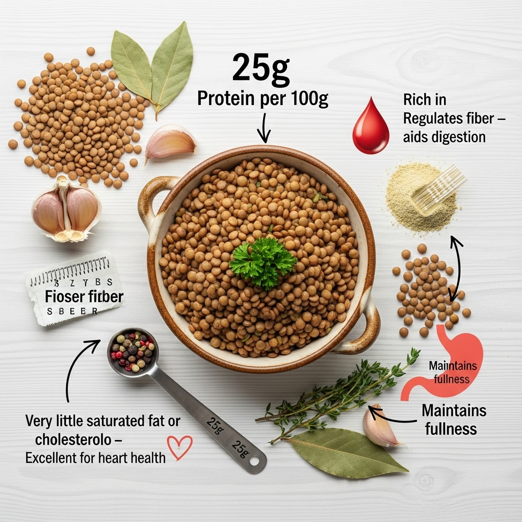 렌틸콩이 건강에 좋은 이유