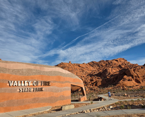 Valley of Fire State Park 입구