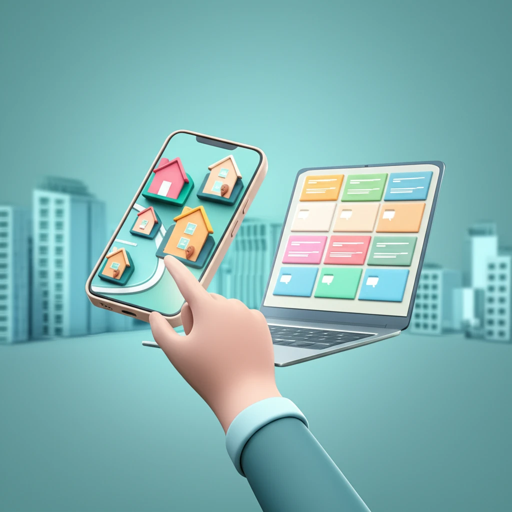 부천 교차로 부동산 종이 신문 그대로..