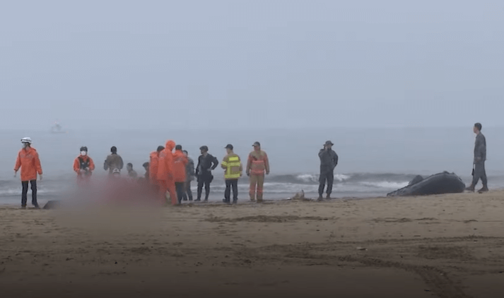 포항 장갑차 침수 사고