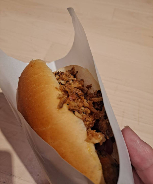 베지핫도그 펼쳐보다