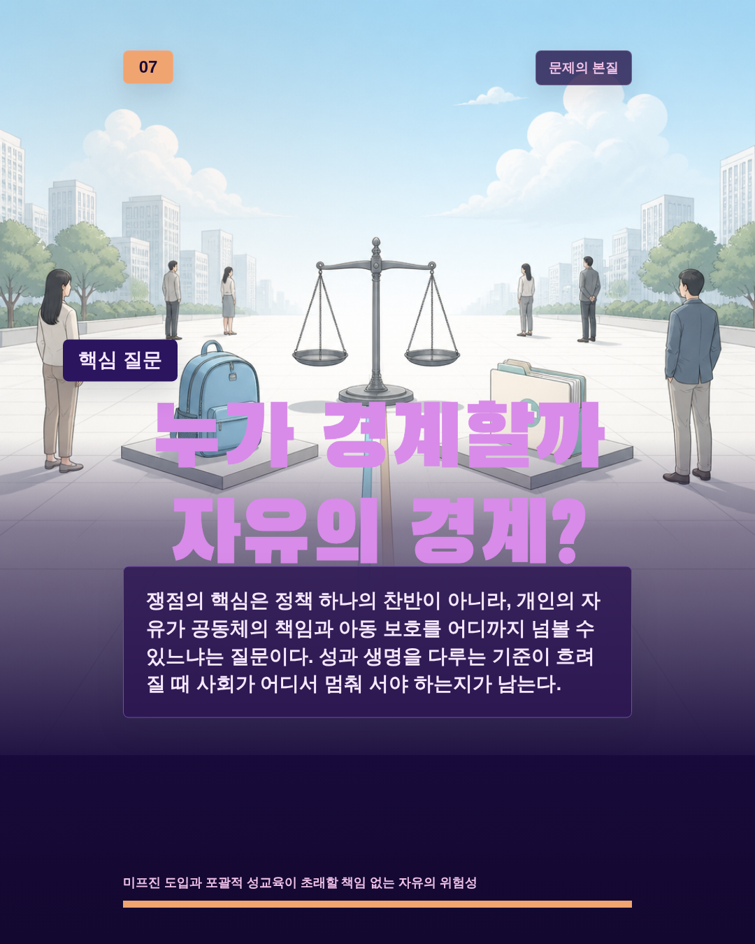 누가 경계할까 자유의 경계?