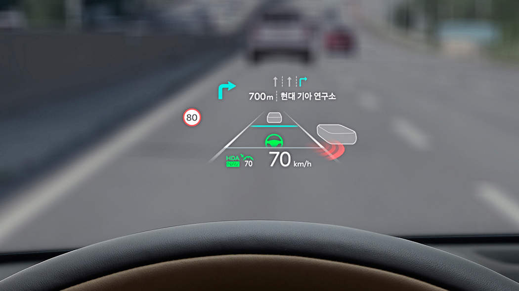 2024 더 뉴 쏘렌토 하이브리드 HUD