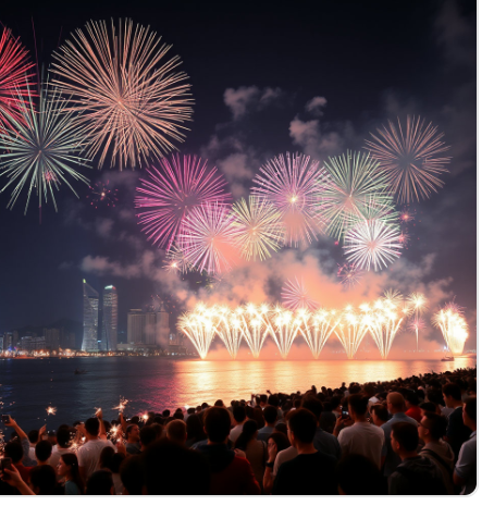 여의도불꽃축제그림