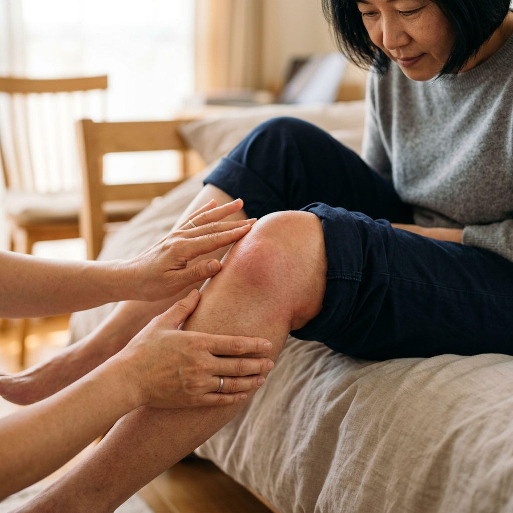 무릎 연골 손상 증상