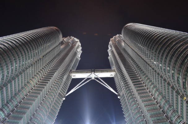 말레이시아 쿠알라룸프르 페트로나스 빌딩 사진