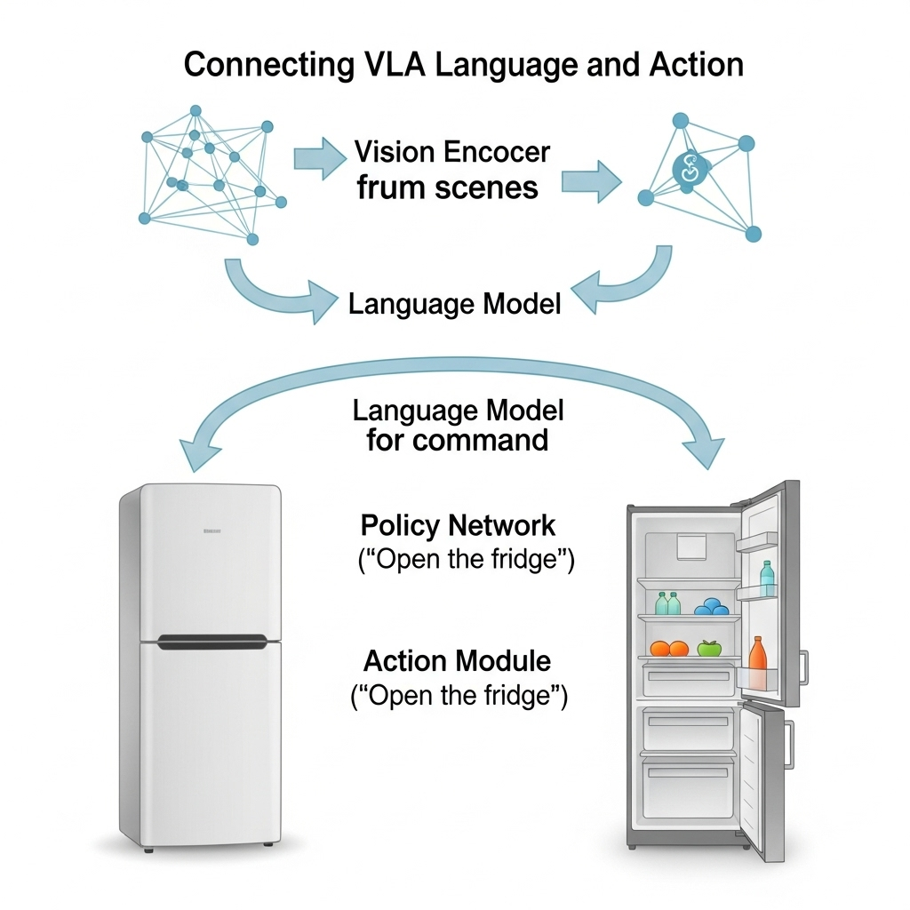 VLA의 작동 원리: 시각-언어-행동의 연결