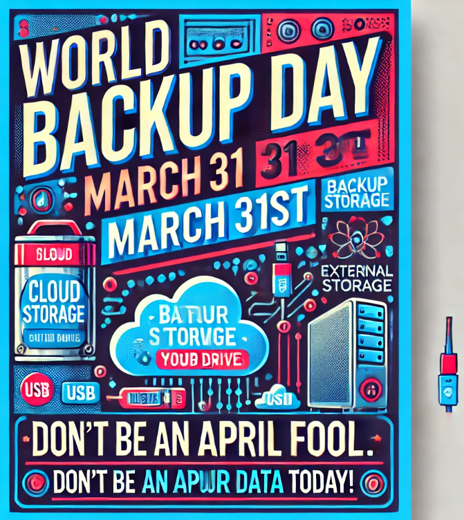 세계 백업의 날 포스터