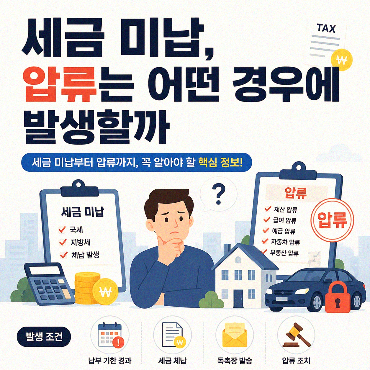 부가가치세 미납으로 압류, 개인회생으로 해결할 수 있을까