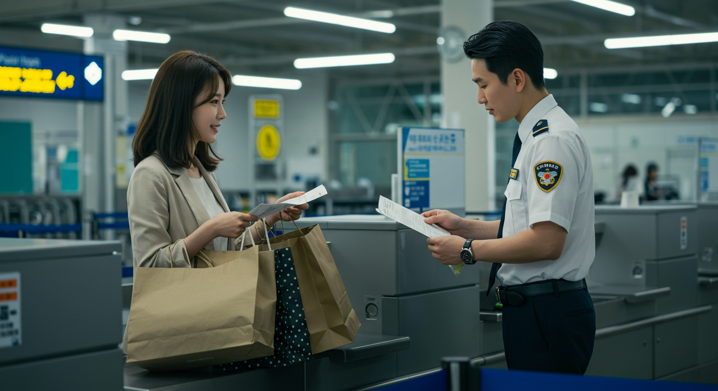 환급금액, 해외쇼핑